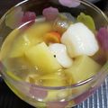 ASシュガー's cooksnap of when they made 夏にシュワッ！とサッパリ！フルーツポンチ.