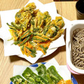 ふじもん☺'s cooksnap of when they made 簡単★ちくわと大葉の天ぷら.