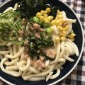 ひこにゃん＊'s cooksnap of when they made ツナと大葉のさっぱりぶっかけうどん！.
