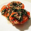 3life's cooksnap of when they made にんじんの葉とトマトのサラダ.