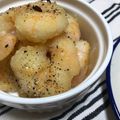 ひなキッチン♪'s cooksnap of when they made 炒めるだけ♡ガーリックのエビアスパラ.