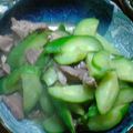 やつーこ's cooksnap of when they made きゅうりと砂肝のピリ辛炒め.