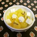 龍青空ママ's cooksnap of when they made キウイのチーズデザート.
