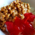 きつねどんべい's cooksnap of when they made れぽ3♡福神漬け納豆♡簡単.