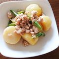 ペキのリリー's cooksnap of when they made ジャガイモの鶏そぼろ煮.
