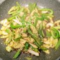 ぷりんの口笛's cooksnap of when they made セロリとピーマンのきんぴら.