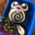 suisuimoco's cooksnap of when they made キャラ弁 ポケモン ニョロモ.