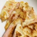 みぽりんちゃん's cooksnap of when they made 材料3つde簡単！パリパリハムチーズ餃子.
