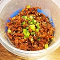 まままぁー。's cooksnap of when they made ～豚バラ肉～こってり甘辛なおにぎりの具！.