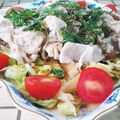 おのみちゃん's cooksnap of when they made 低糖質おつまみ♪豚しゃぶおろし和え.