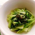umi☆neco's cooksnap of when they made 簡単♡毎日食べたい小松菜のシンプル炒め.