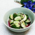 Dellaたん's cooksnap of when they made カンタン酢で♪きゅうりのゆかり漬け.