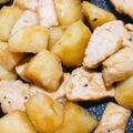 もぐもぐ☆。's cooksnap of when they made じゃがいもと鶏肉の照り焼き.