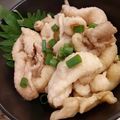 meise17's cooksnap of when they made レンジで簡単 おつまみ 鶏皮ポン酢.