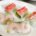 RIKOTORA's cooksnap of when they made かにかまで。生春巻♪.