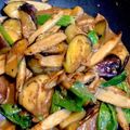 –louis–'s cooksnap of when they made ごぼうと茄子の味噌炒め.