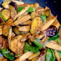 –louis–'s cooksnap of when they made ごぼうと茄子の味噌炒め.
