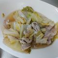 ちゃみ's cooksnap of when they made 白菜と豚バラ肉のミルフィーユ風鍋.