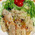クックR5IYW6☆'s cooksnap of when they made フライパン１つで簡単にできるカオマンガイ.