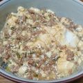 ぱんだねーさん's cooksnap of when they made 夏休みは～簡単・そぼろあんかけ豆腐丼❤.