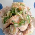 ＠てぃま's cooksnap of when they made 鶏もも肉の明太子あえ☆.
