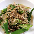 ikoiアフィニティ's cooksnap of when they made おくらと茗荷の大葉和え.