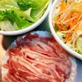 クックＦ8ＪＷ40☆'s cooksnap of when they made レタスにんにく消費！やみつきレタしゃぶ♪.