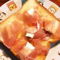 なーなちゃん's cooksnap of when they made 簡単朝食♡生ハムとクリームチーズトースト.