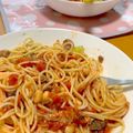 ハリスコ's cooksnap of when they made 超簡単！サバの水煮缶を使ったトマトパスタ.