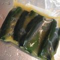 i_yokan's cooksnap of when they made きゅうりのからし漬け.