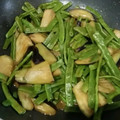 p.bird's cooksnap of when they made なすとインゲンのみそ炒め.