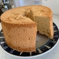 みちえるん's cooksnap of when they made 卵3個でプレーンシフォン(小麦不使用にも.
