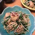 ricosweets's cooksnap of when they made ☰中華風肉団子で、ニラともやしの炒め物☰.