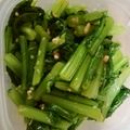 あんこだよ。's cooksnap of when they made 糀を使う！小松菜の醤油麹ゴマをあえ.