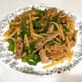 nana_tenjo's cooksnap of when they made 話題入り☆豚こま肉で絶品チンジャオロース.