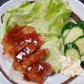 クック3B4H42☆'s cooksnap of when they made 厚切り豚ロースのしょうが焼き.
