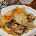 ちょこまなな＊°'s cooksnap of when they made 大根と豚肉のこってりみそ煮.