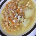 わかぞ～'s cooksnap of when they made ひよこ豆とじゃが芋のスープ.