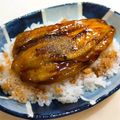 マダムカフェ♡'s cooksnap of when they made なすの蒲焼重.