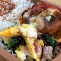 mantacarp's cooksnap of when they made ほうれん草と卵とベーコンのバター炒め.