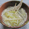 ジョングレ's cooksnap of when they made 手羽先とえのきの優しい中華スープ.