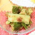 ももいろさくら's cooksnap of when they made たたきキュウリ.
