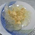 ジョングレ's cooksnap of when they made レンジで簡単！片栗粉＆メープルわらび餅.