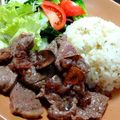 Tケｰ′sK's cooksnap of when they made ■牛ステーキ&絶品ガーリックライス■.
