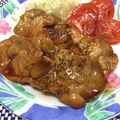 フジぽん's cooksnap of when they made ご飯が進む♪我が家のトンテキ(*^^*).