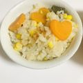クック3528FV☆'s cooksnap of when they made とうもろこしごはん　一物全体・薬膳教室.
