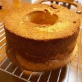 てんりらせん's cooksnap of when they made ふわふわアーモンドシフォンケーキ.