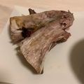 ysakY's cooksnap of when they made マグロあご肉の塩焼き.