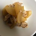 にむばすしゅたーぜん's cooksnap of when they made 時短＊豚肉と大根の煮物（豚バラ大根）.