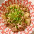 ⁂popu⁂'s cooksnap of when they made 【龍愛】鶏もも肉とじゃがいもの甘辛炒め.
